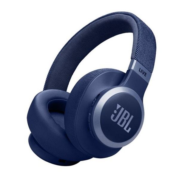 سماعة رأس Live 770NC لاسلكية عازلة للضوضاء من JBL | أزرق سماعة رأس Live 770NC لاسلكية عازلة للضوضاء من JBL | أزرق